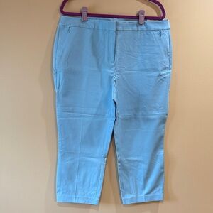 Alfani Women's Light Blue Cropped Pants
